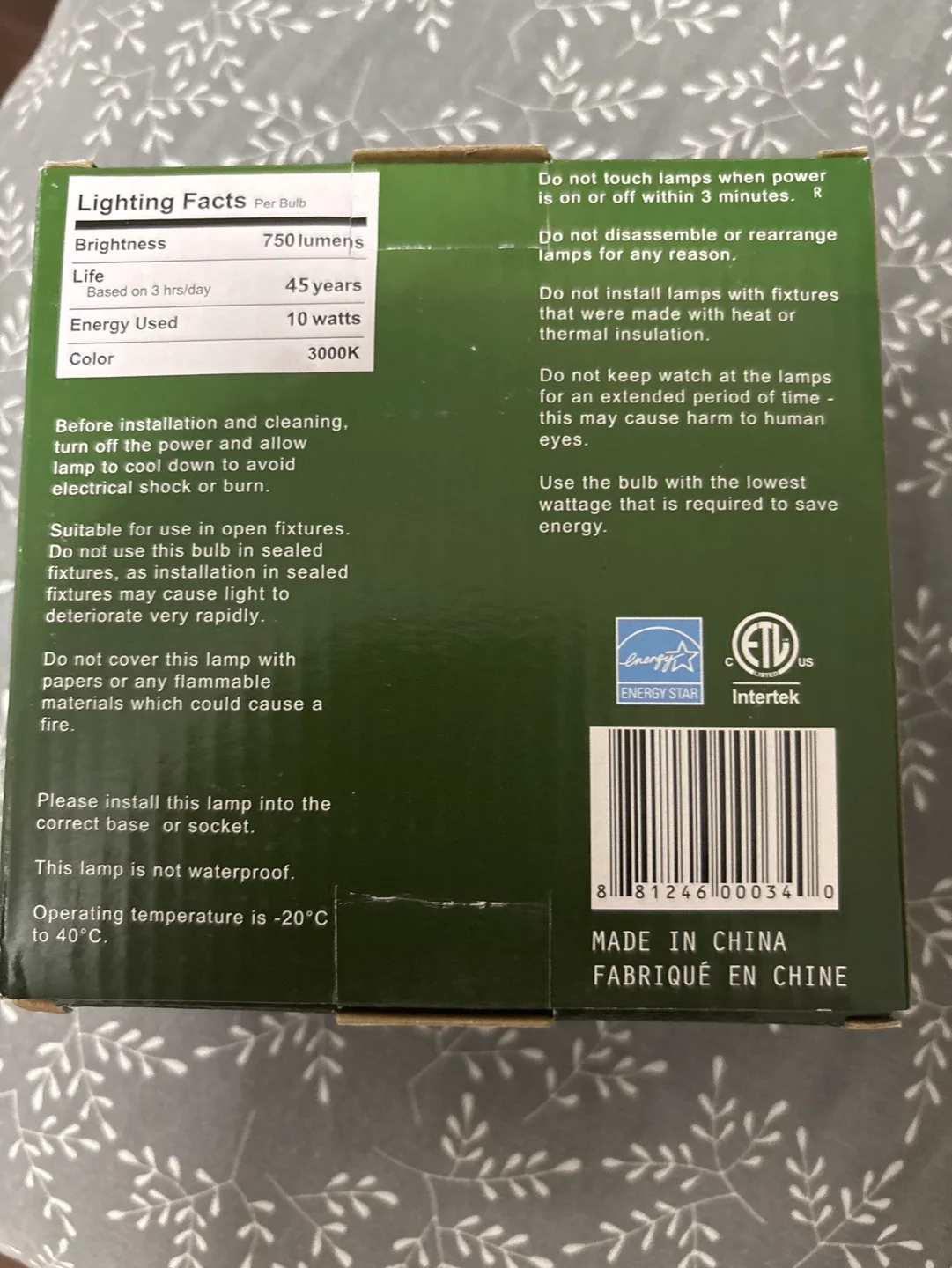 NEW LED spotlight 4" dimmable Energy efficient warranty image indicator(2)