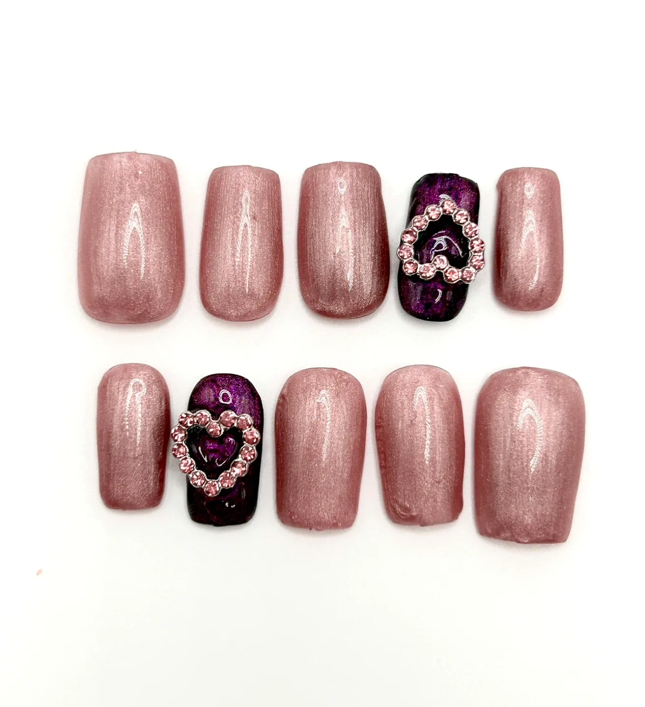 Handmade press on nails. M thumbnail
