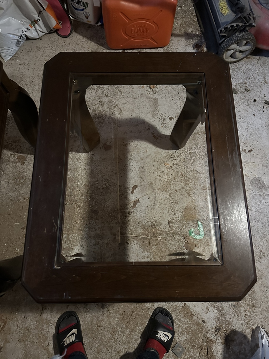 Wooden Coffee Tables with Glass Tops(GOOD CONDITION) - photo 3