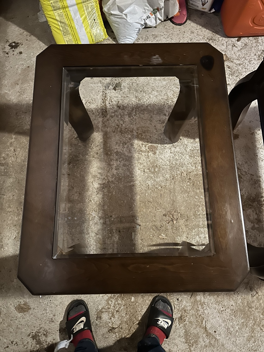 Wooden Coffee Tables with Glass Tops(GOOD CONDITION) - photo 4