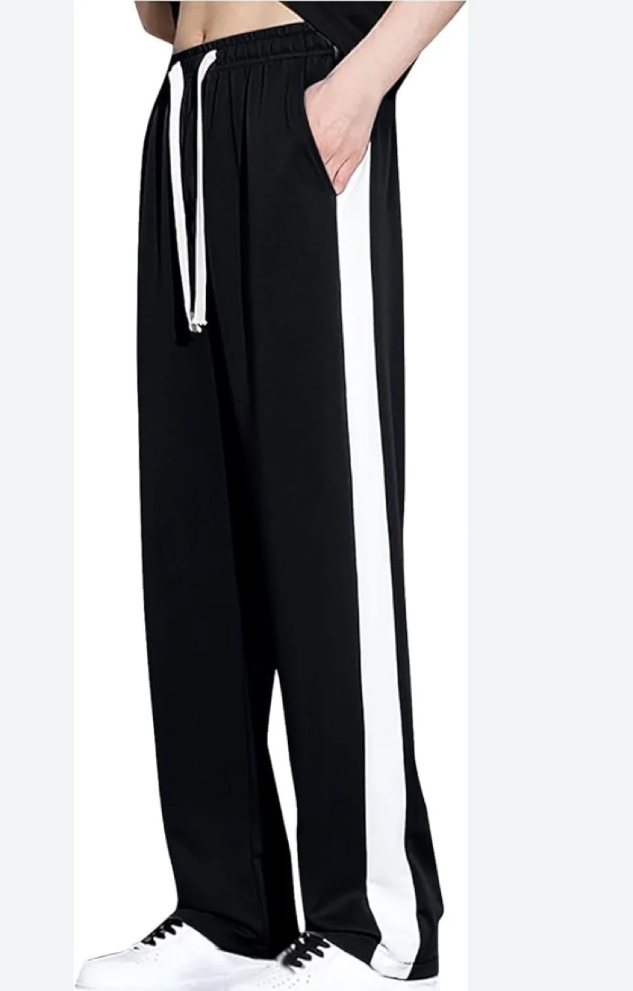 Champs Men's Designer Track Pants with Side Stripes image indicator(2)