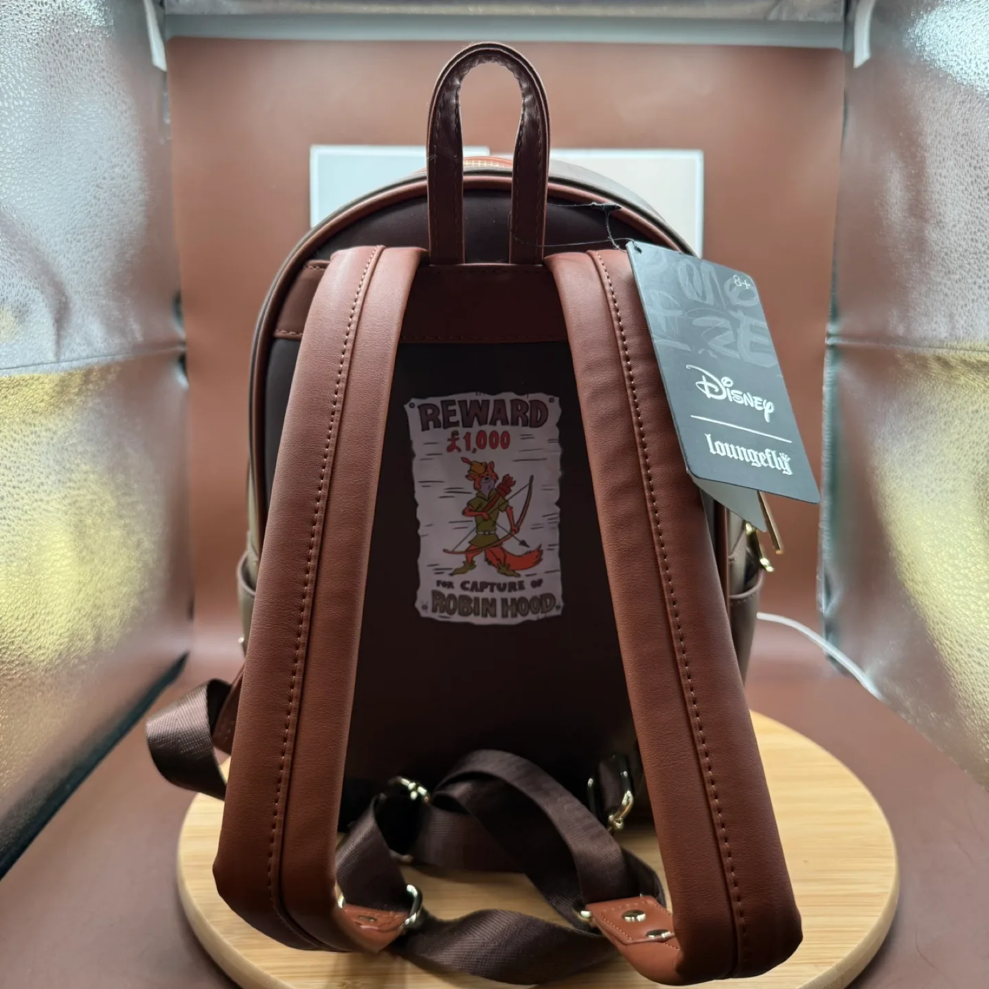 Loungefly Disney Robin Hood & Friends Sherwood Forest Backpack image indicator(8)