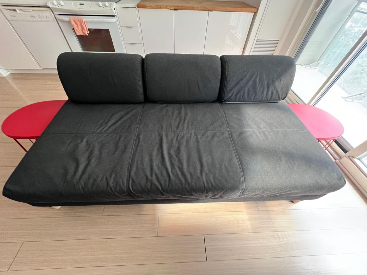IKEA Sofa-Bed - Black - photo 2