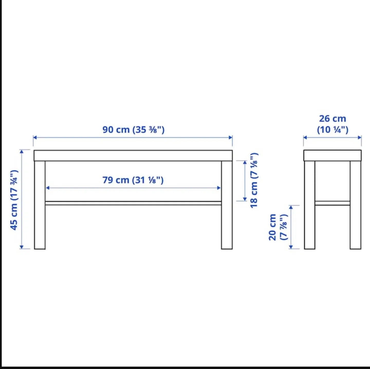 IKEA - Lack TV Bench, black image indicator(2)