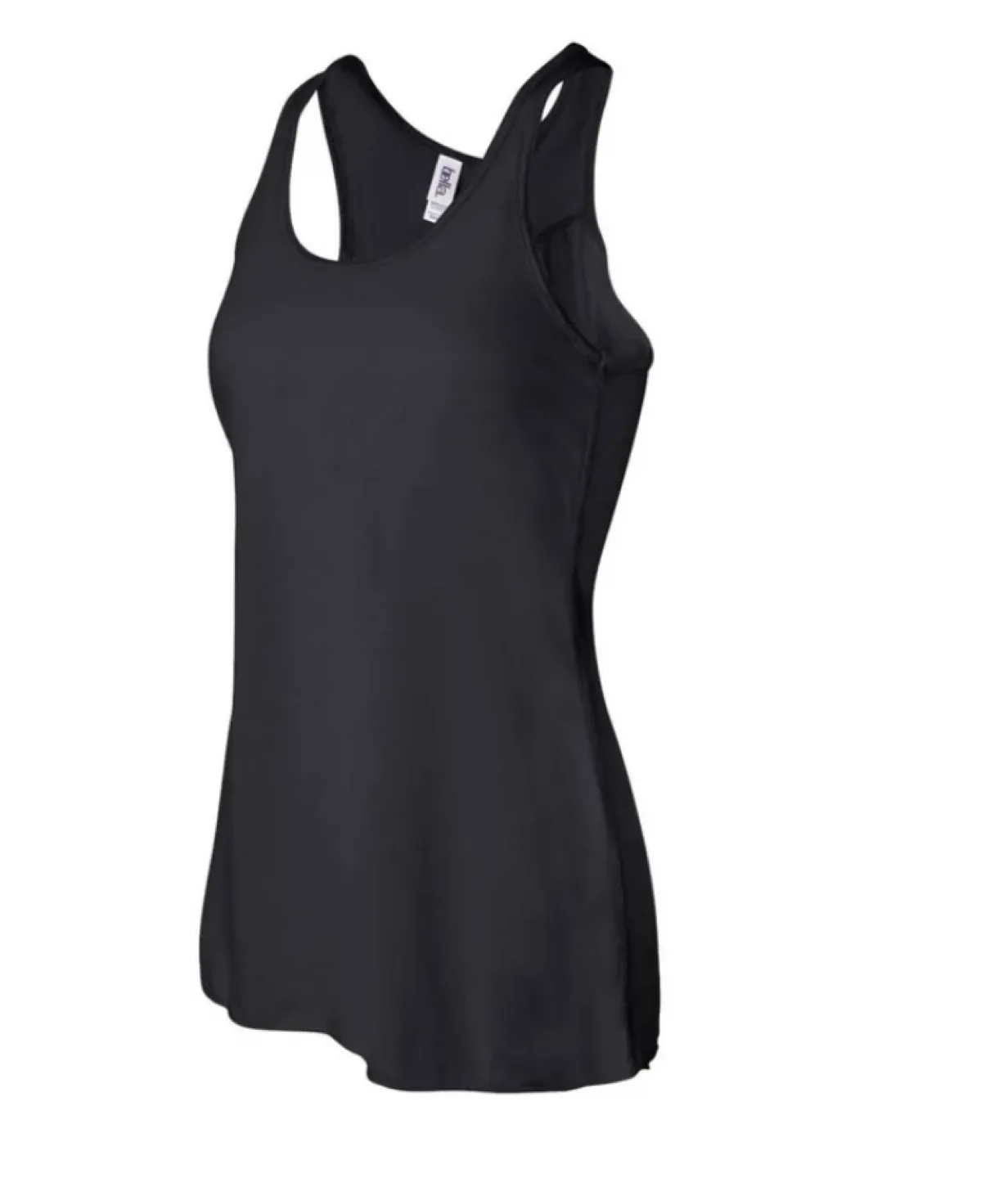 Womens Racerback Tank Top - Black image indicator(4)