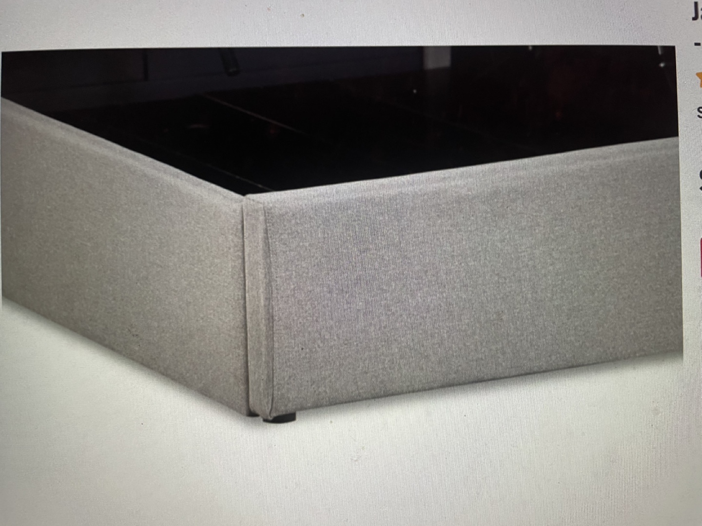 Queen Upholstered Storage Bed Frame with Headboard - photo 5