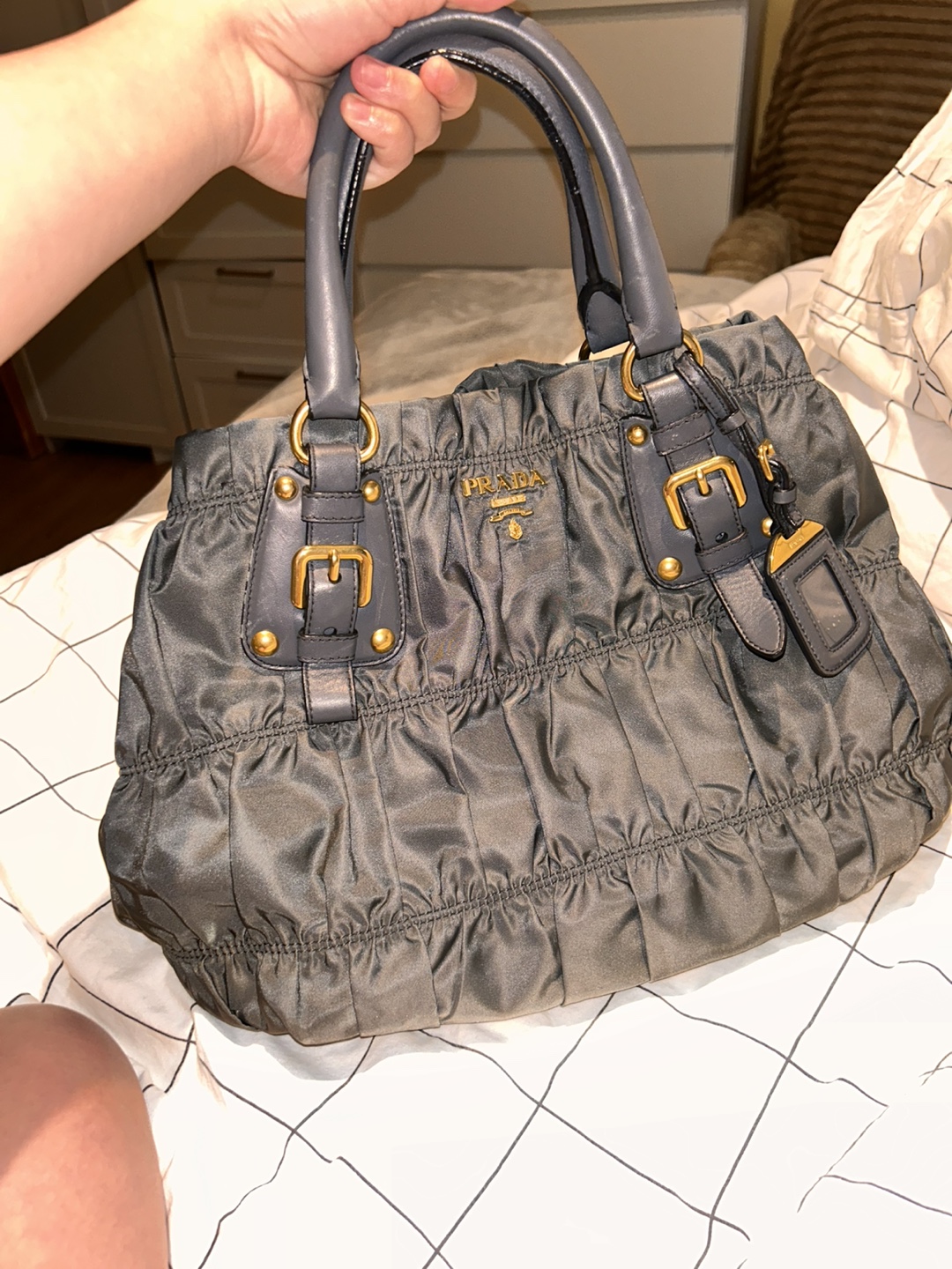 Prada Grey Handbag - photo 3