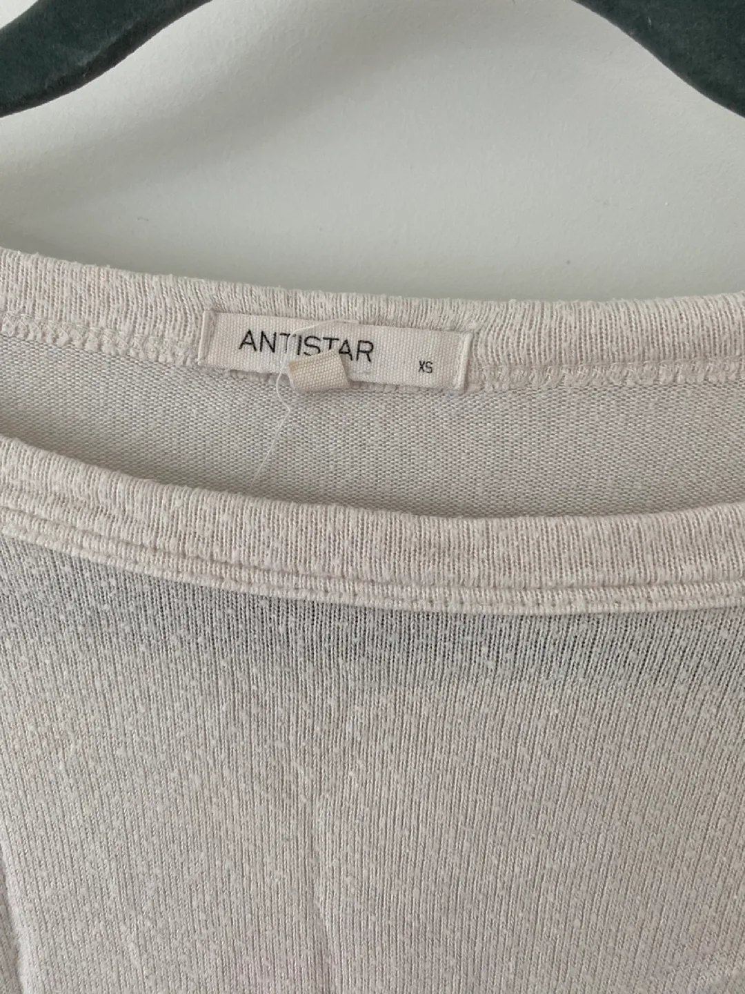 Antistar Cream Cropped Long Sleeve Sweater XS image indicator(5)
