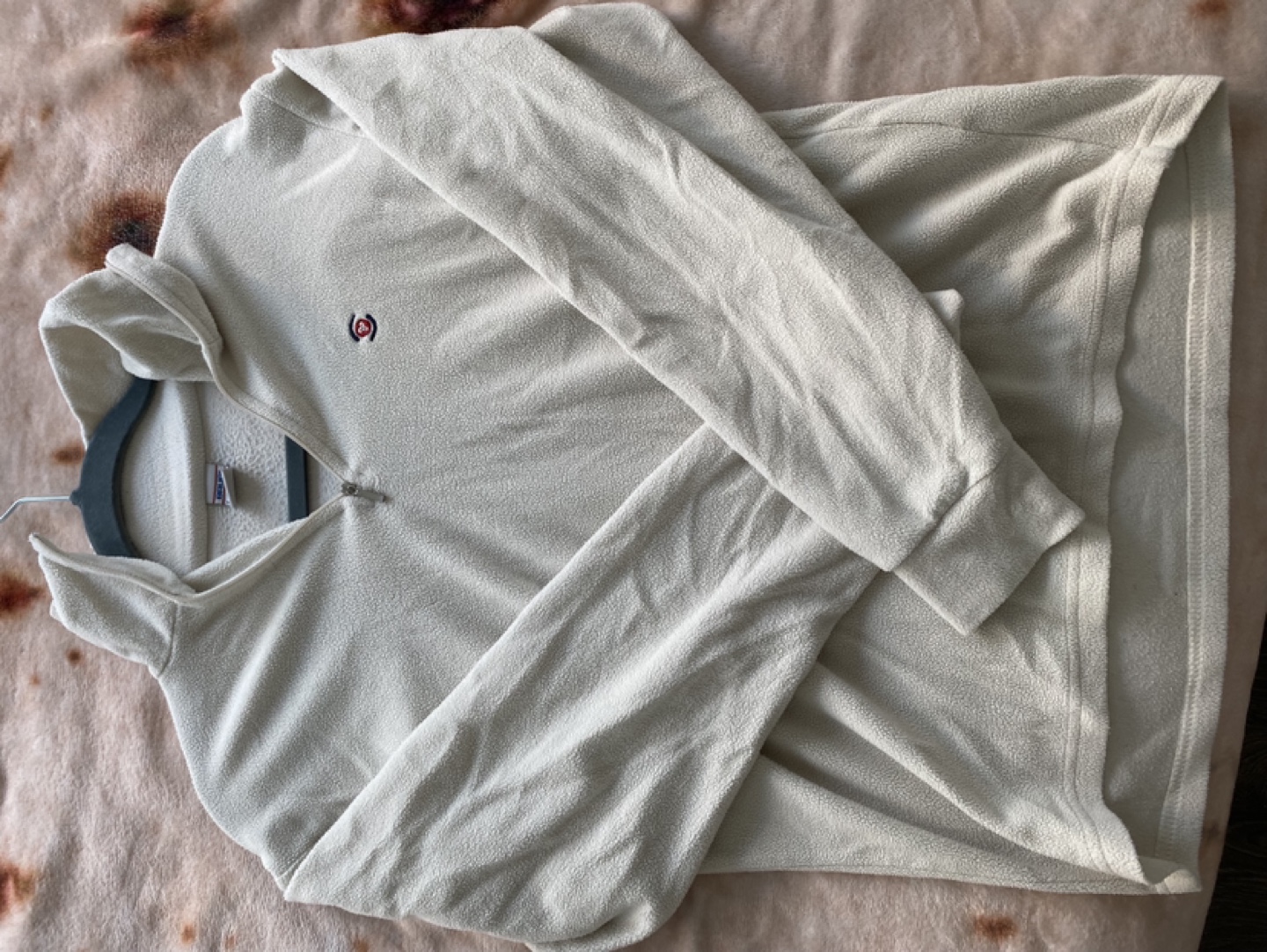 Brugi Beige Fleece Pullover Size XL