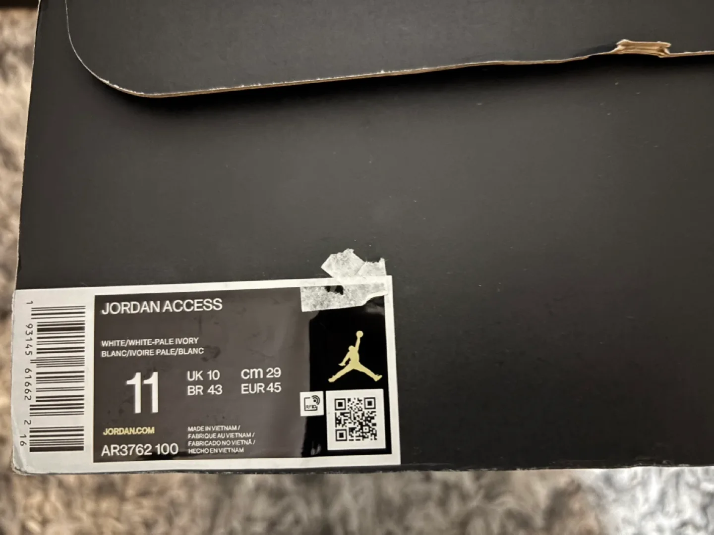 Jordan Jumpman Mid White Leather Sneakers image indicator(8)