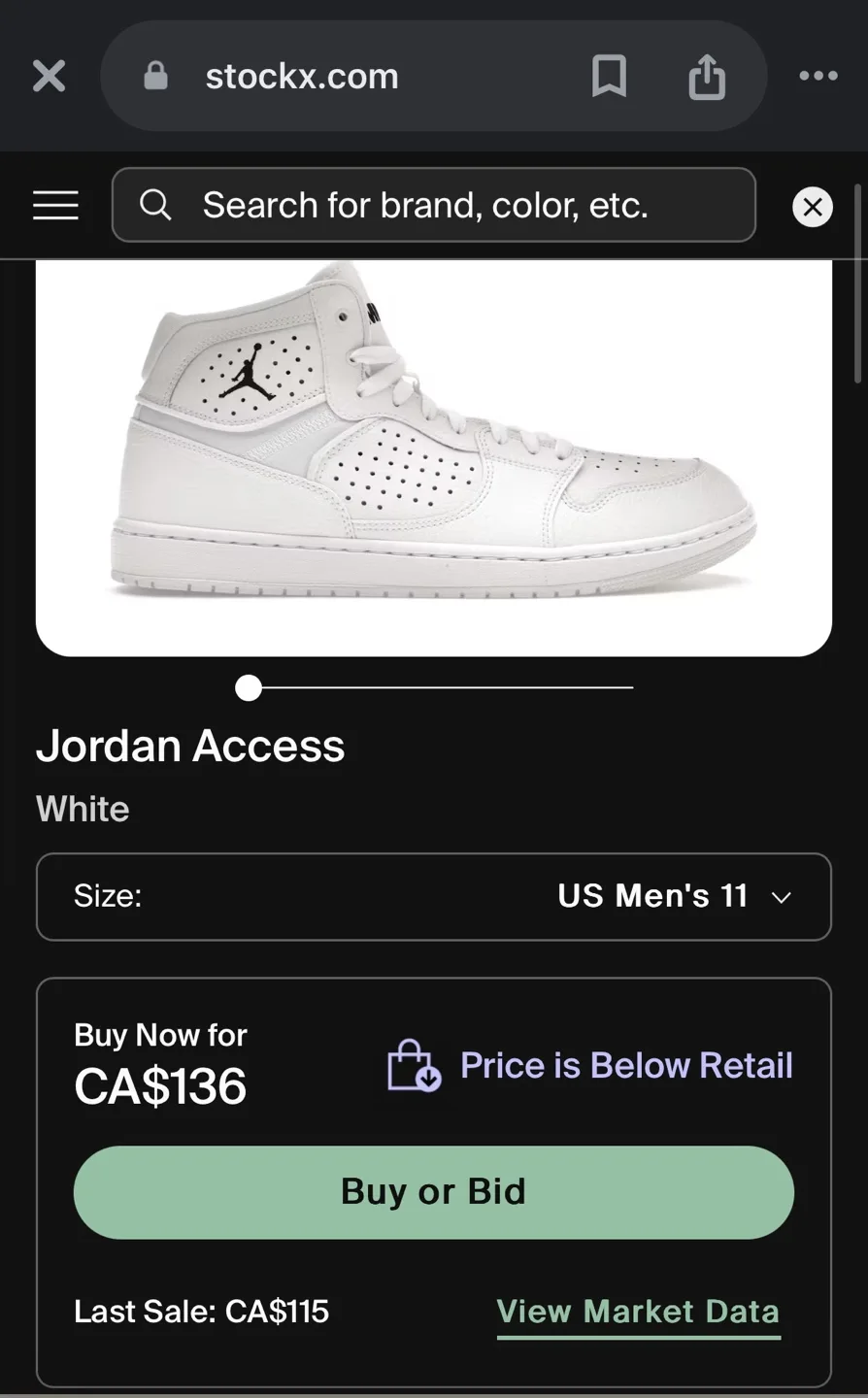 Jordan Jumpman Mid White Leather Sneakers image indicator(9)