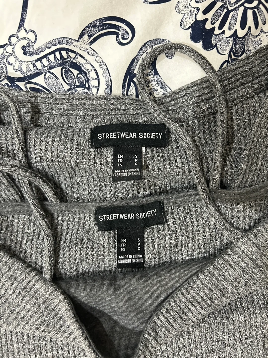 Grey Cardigan & Tank Top Set image indicator(2)