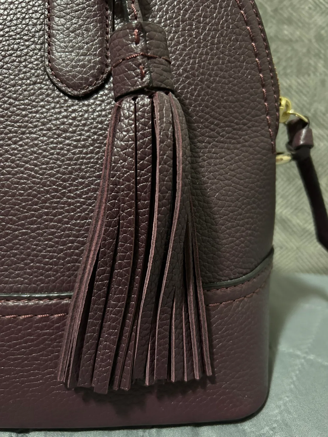 Kate Spade New York Small Domonique Satchel - Burgundy image indicator(3)