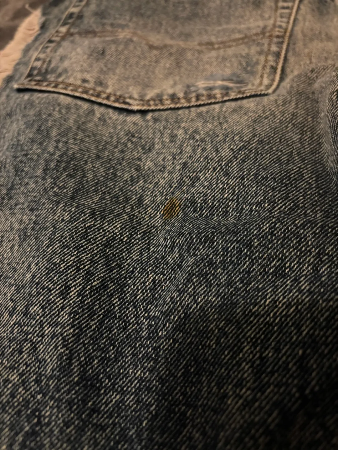 Diesel Distressed Regular Fit High Straight Legged Denim image indicator(5)