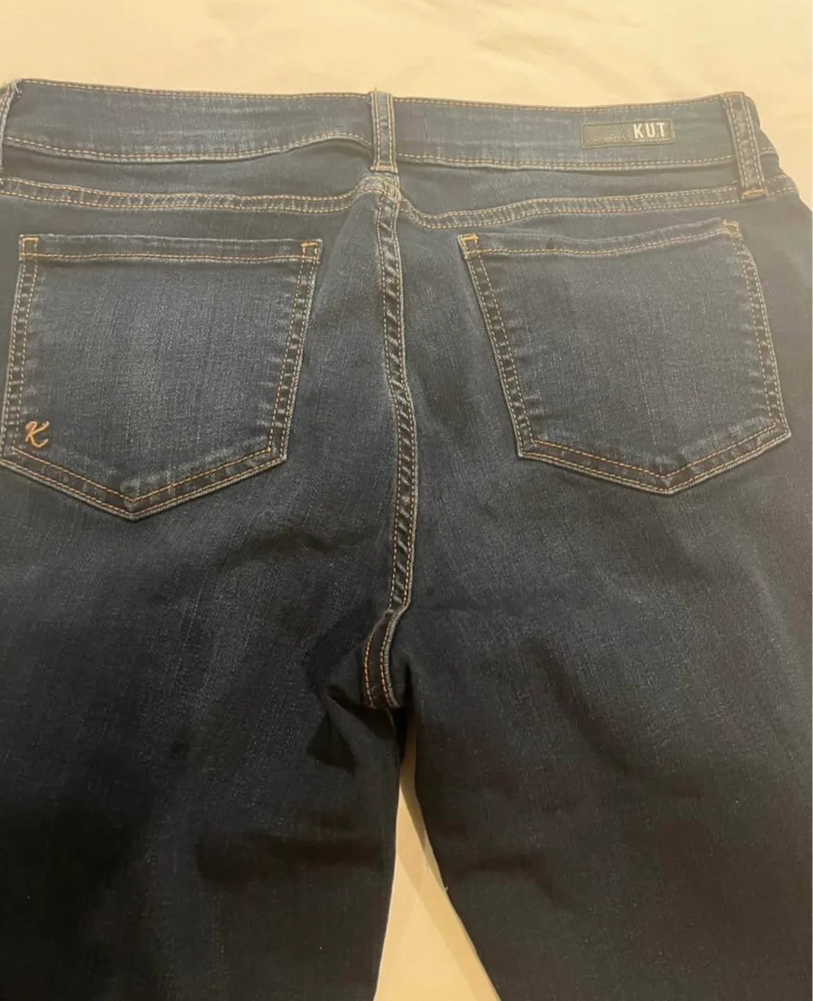 Kut from the Kloth Dark Wash Jeans image indicator(3)