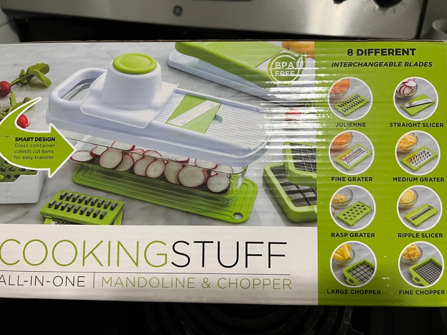 Kitchen stuff plus 8-in-1 Mandoline & Chopper thumbnail