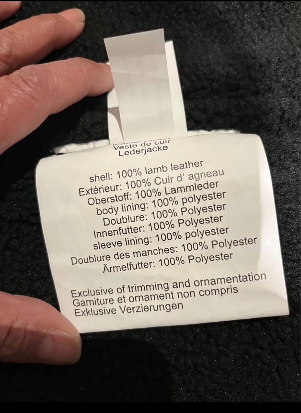 Mauritius 4 in 1 Style Women's Leather Jacket - Black, Size L image indicator(6)