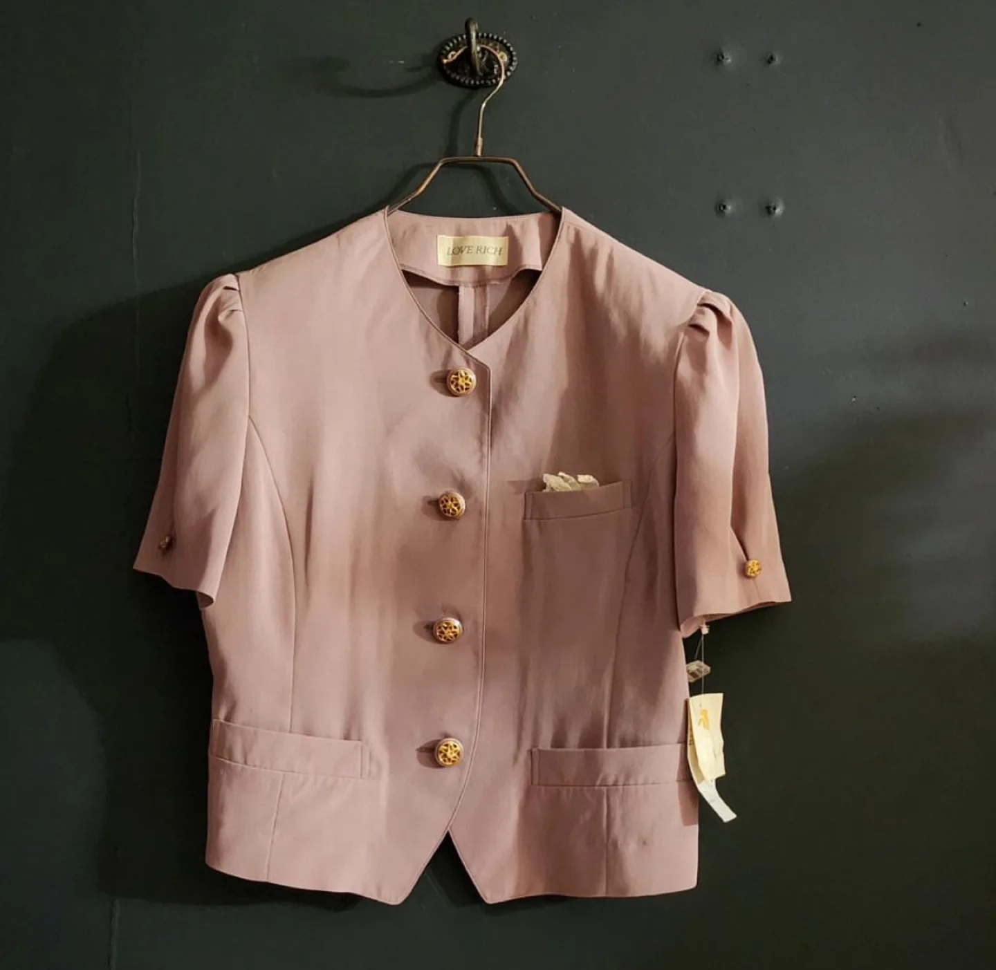 Vintage Pale Pink Purple Two-Piece Set – Feminine & Elegant image indicator(2)