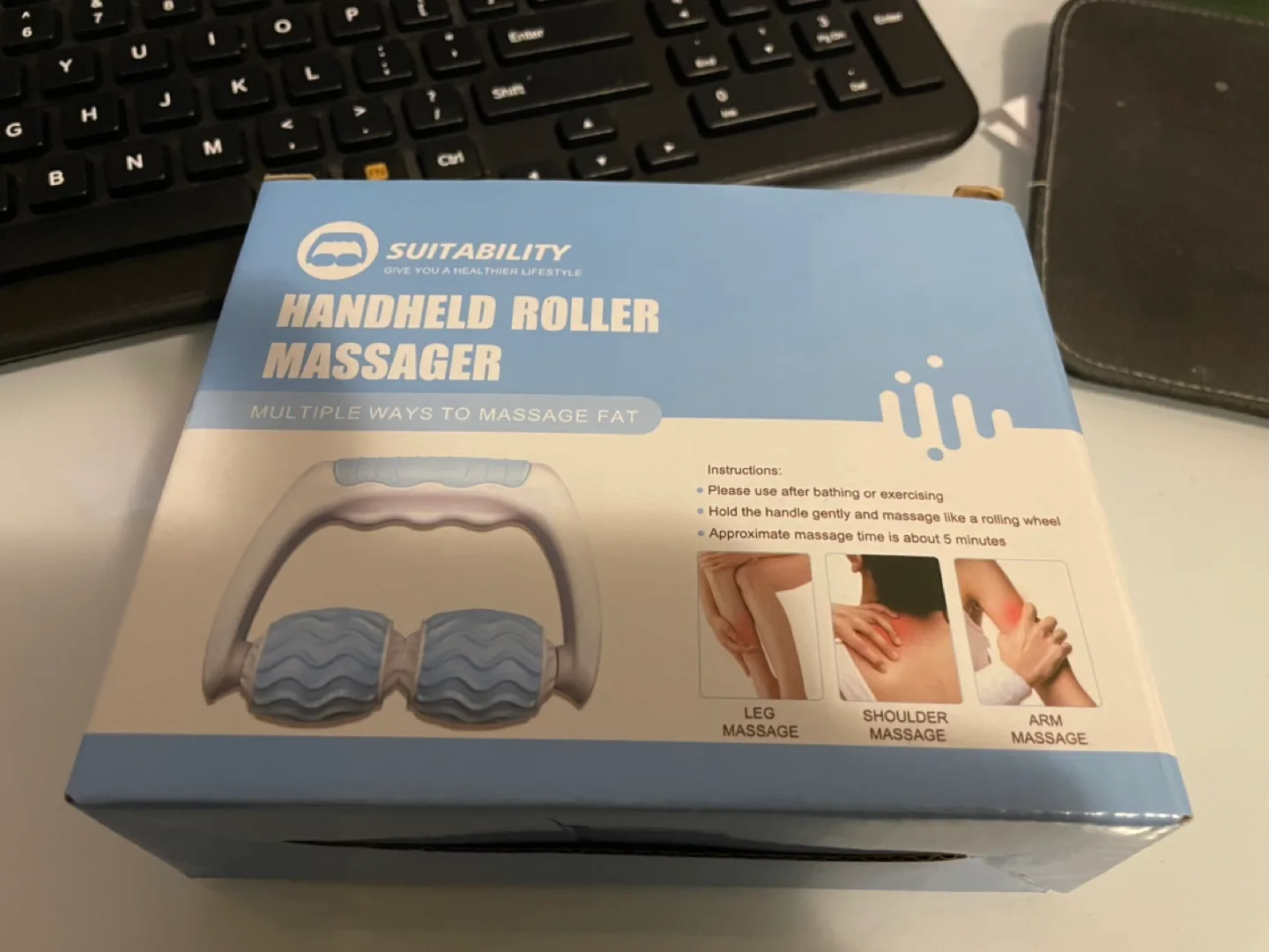 Handheld Roller Massager for Leg, Shoulder & Arm🍁🇨🇦 image indicator(2)
