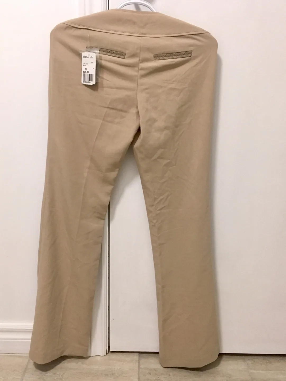 🏈 Brand New With Tags Forever 21 Dress Pant Beige XS  Women image indicator(2)