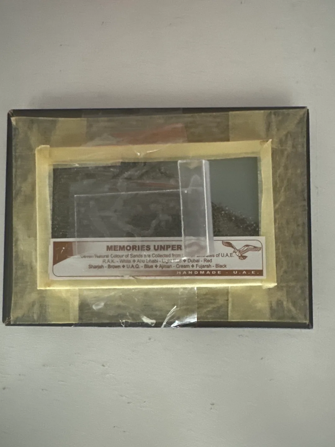 Handcrafted Sand Art Picture Frame - Camels in Desert image indicator(2)