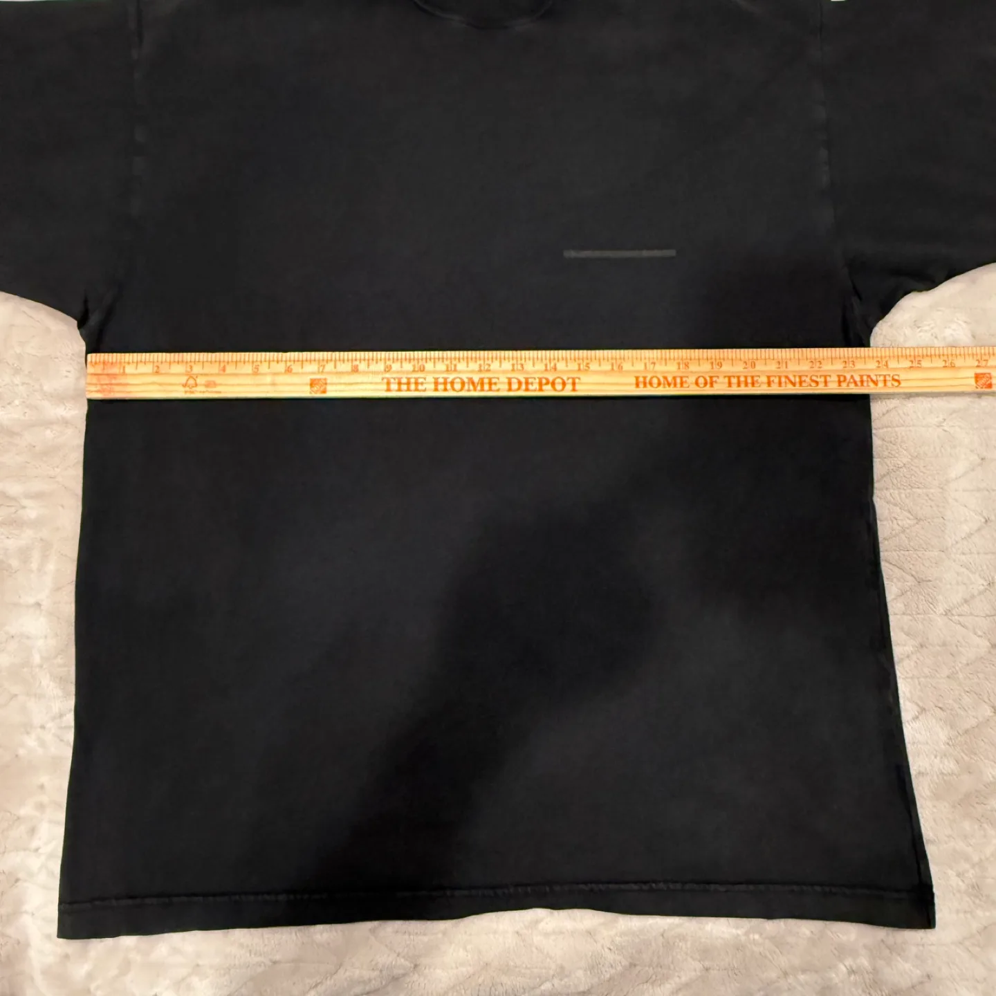 Balenciaga Strike 1917 Print Vintage Wash Black Oversized Tee image indicator(9)