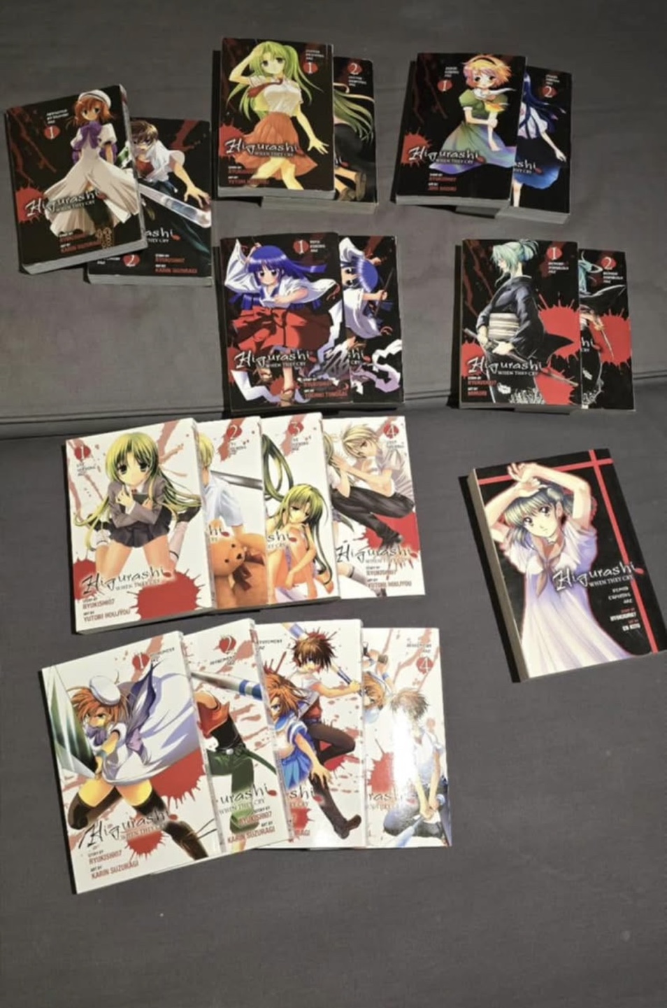 Higurashi When They Cry Manga Collection