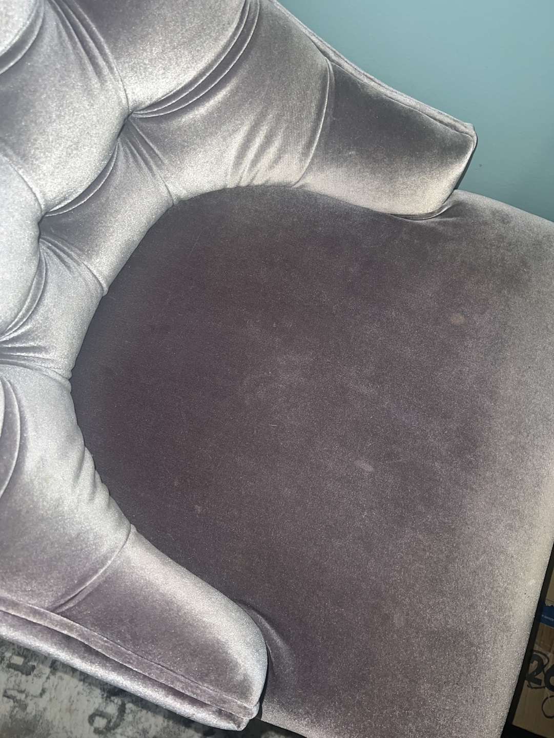 Grey Velvet Dining Chairs 🏈 - photo 3