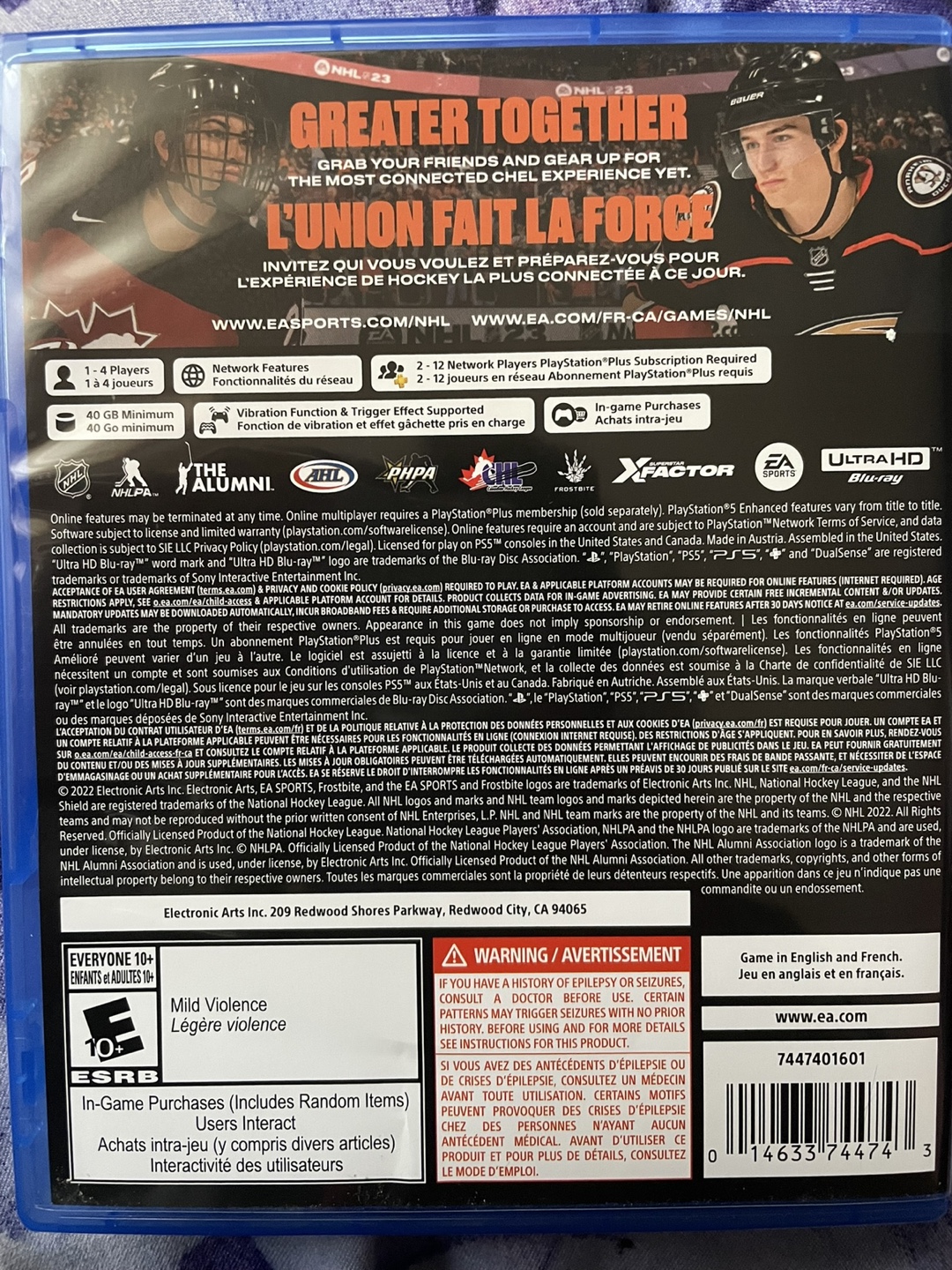 NHL 23 - PlayStation 5🏈 - photo 3