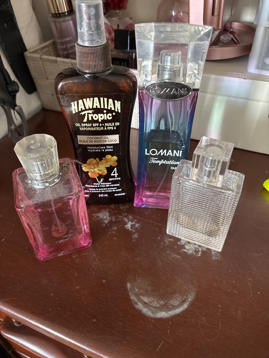 Hawaiian Tropic Sunscreen & Lomane Perfume Set