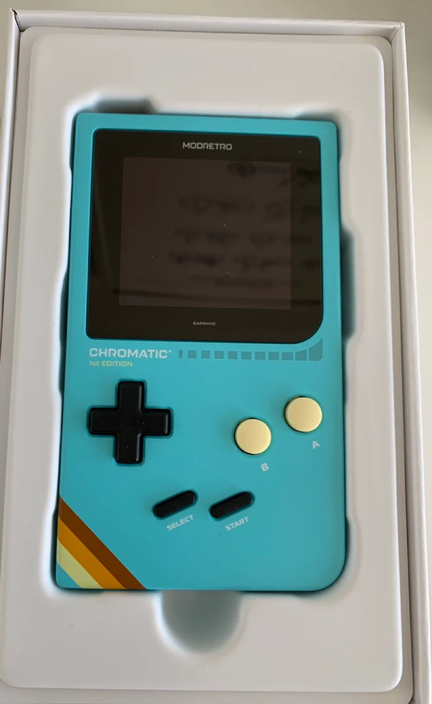 Chromatic 1st Edition Handheld Game System with Tetris image indicator(3)