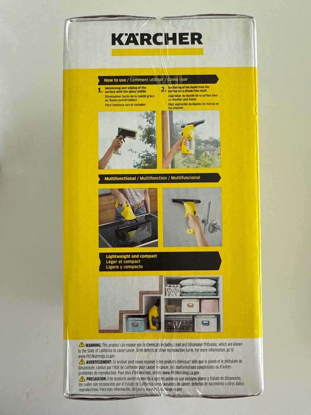 Karcher window/surface cleaner image indicator(2)