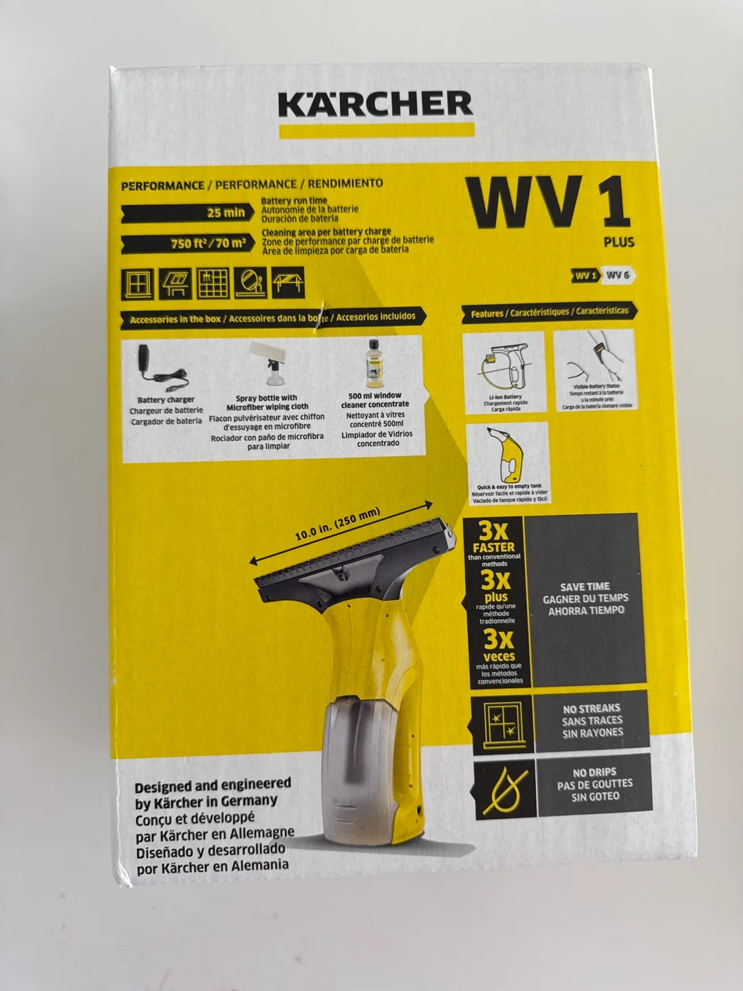 Karcher window/surface cleaner image indicator(3)