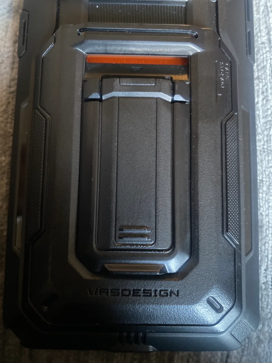 VRSDESIGN iPhone 14 Pro Max Case - Black with Orange 🏈 image indicator(9)