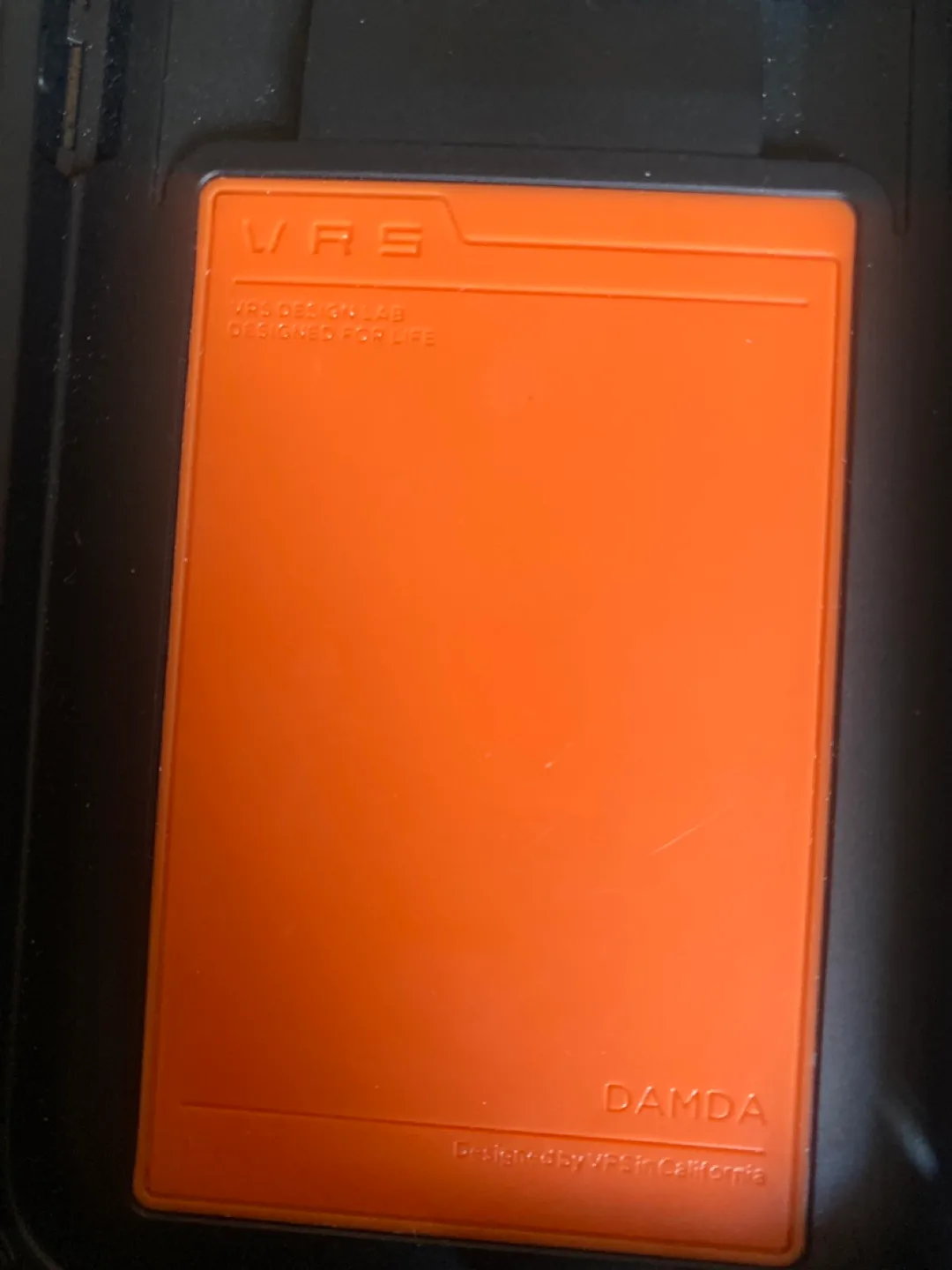 VRSDESIGN iPhone 14 Pro Max Case - Black with Orange 🏈 image indicator(8)