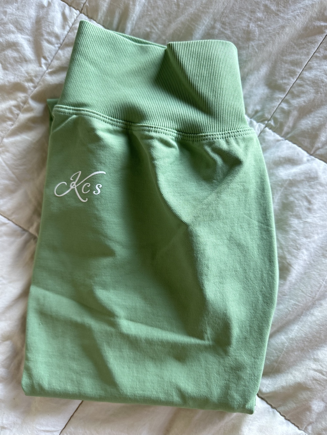KCS Sage Green Leggings - Size Small