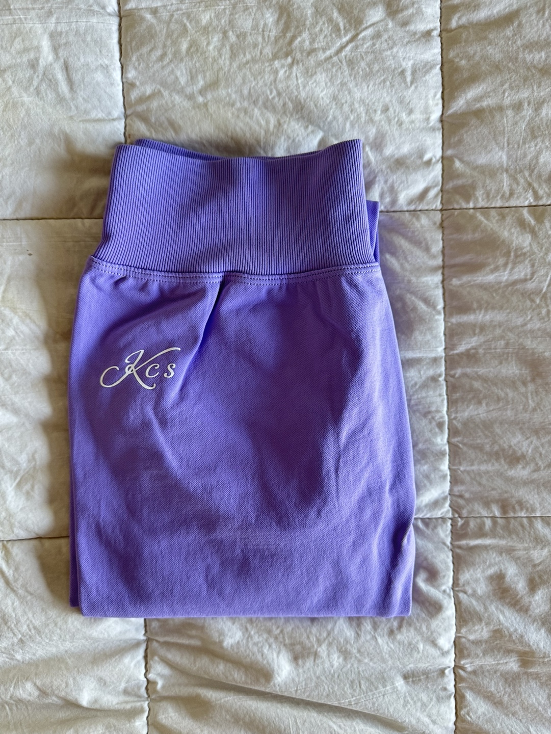 Lavender Purple Scrunch Butt Leggings