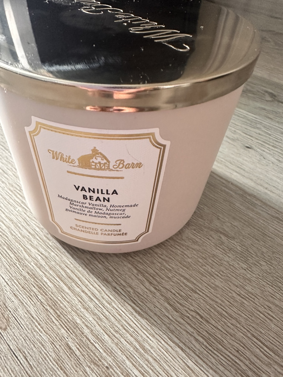White Barn Vanilla Bean Scented Candle - photo 2
