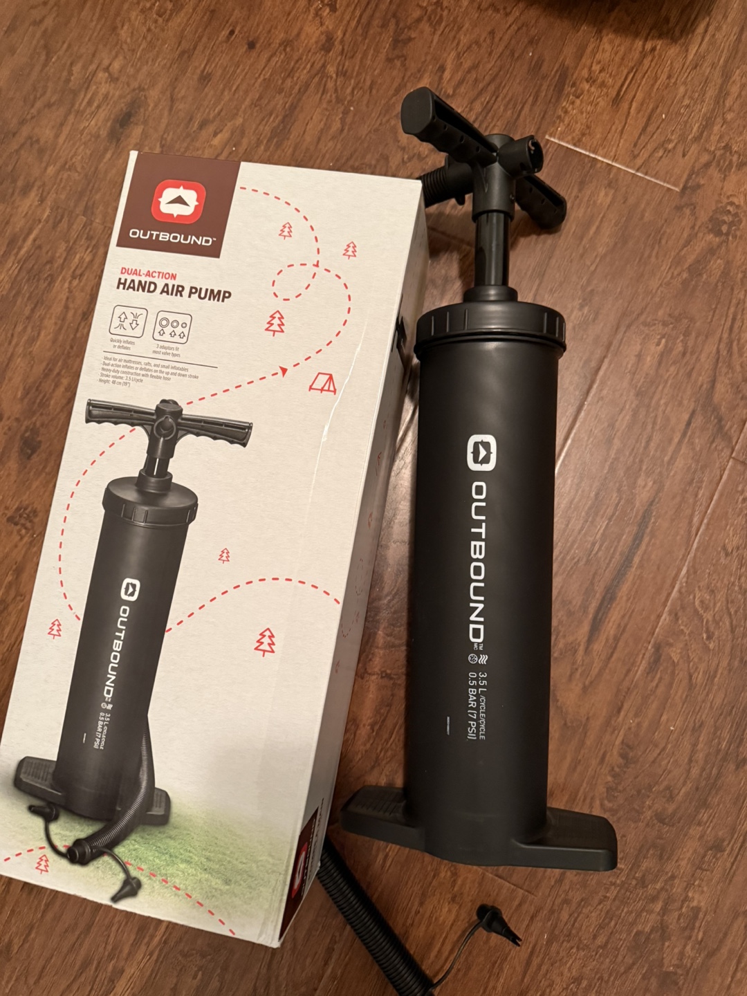 Outbound Dual-Action Hand Air Pump - New in Box - photo 2