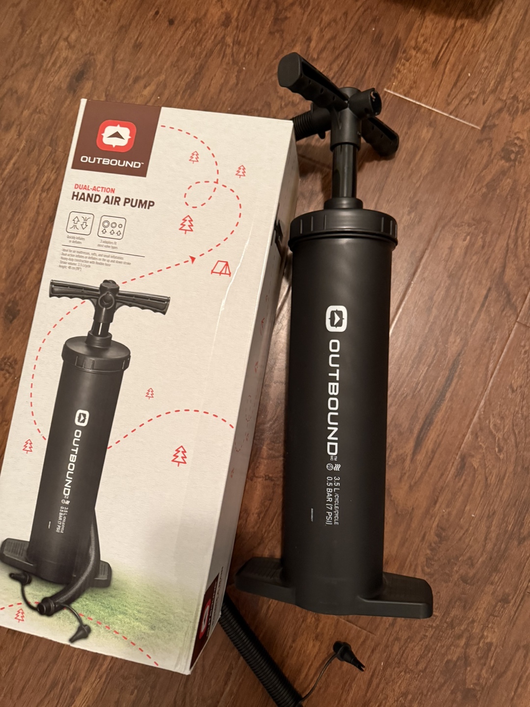 Outbound Dual-Action Hand Air Pump - New in Box - photo 3