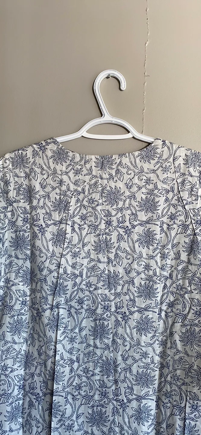 100% cotton layered block printed kurta (new condition)🏈 image indicator(2)