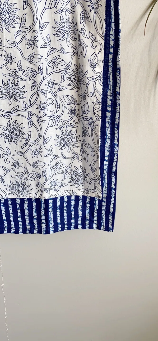 100% cotton layered block printed kurta (new condition)🏈 image indicator(3)