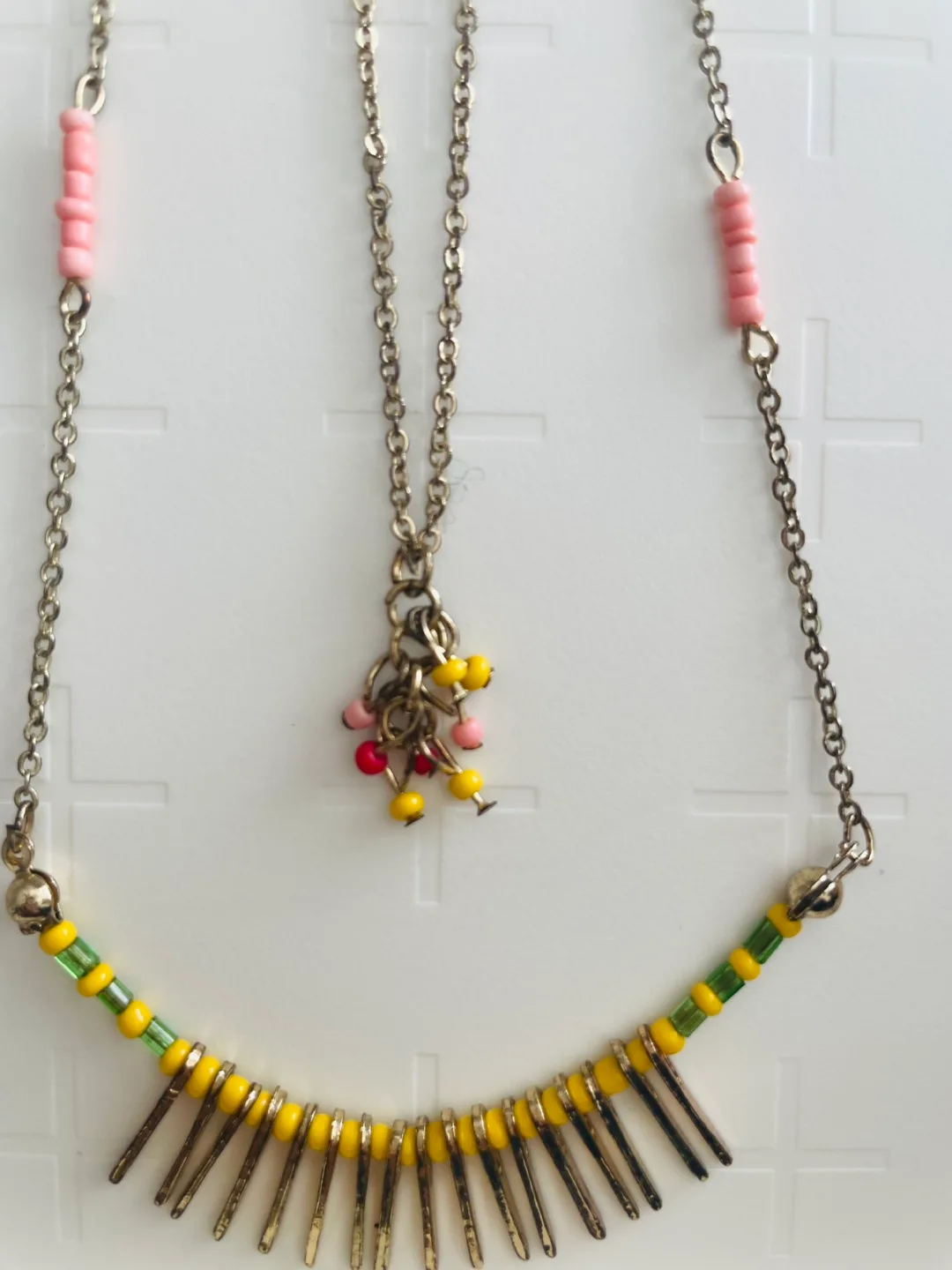 Beaded Statement Necklace image indicator(2)