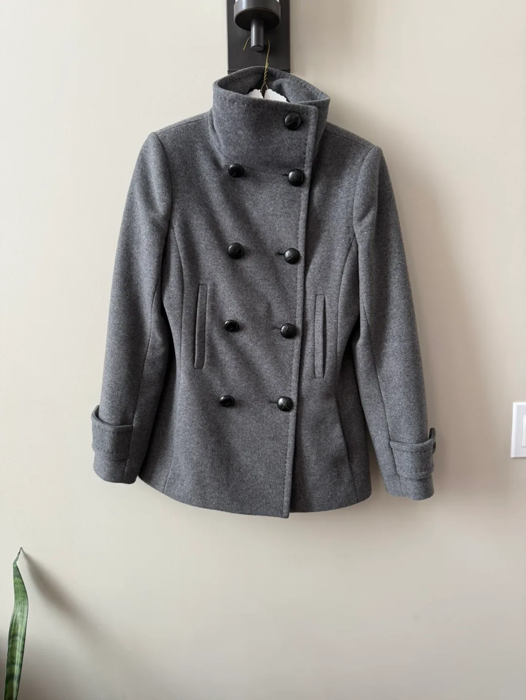 Babaton Aritzia Grey Peacoat image indicator(3)