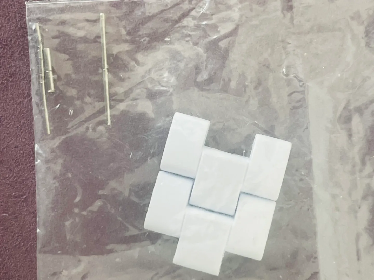 Adidas White Ceramic Watch with Extra Links image indicator(5)