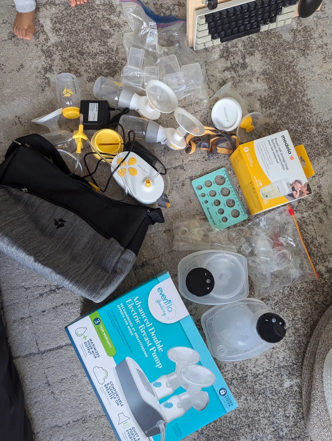 Milk pumps image indicator(2)