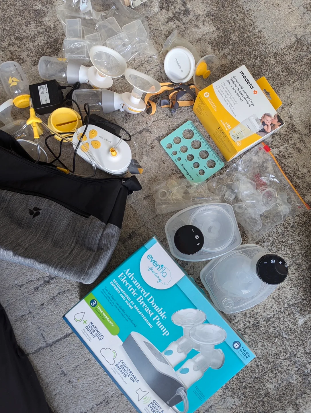 Milk pumps image indicator(3)