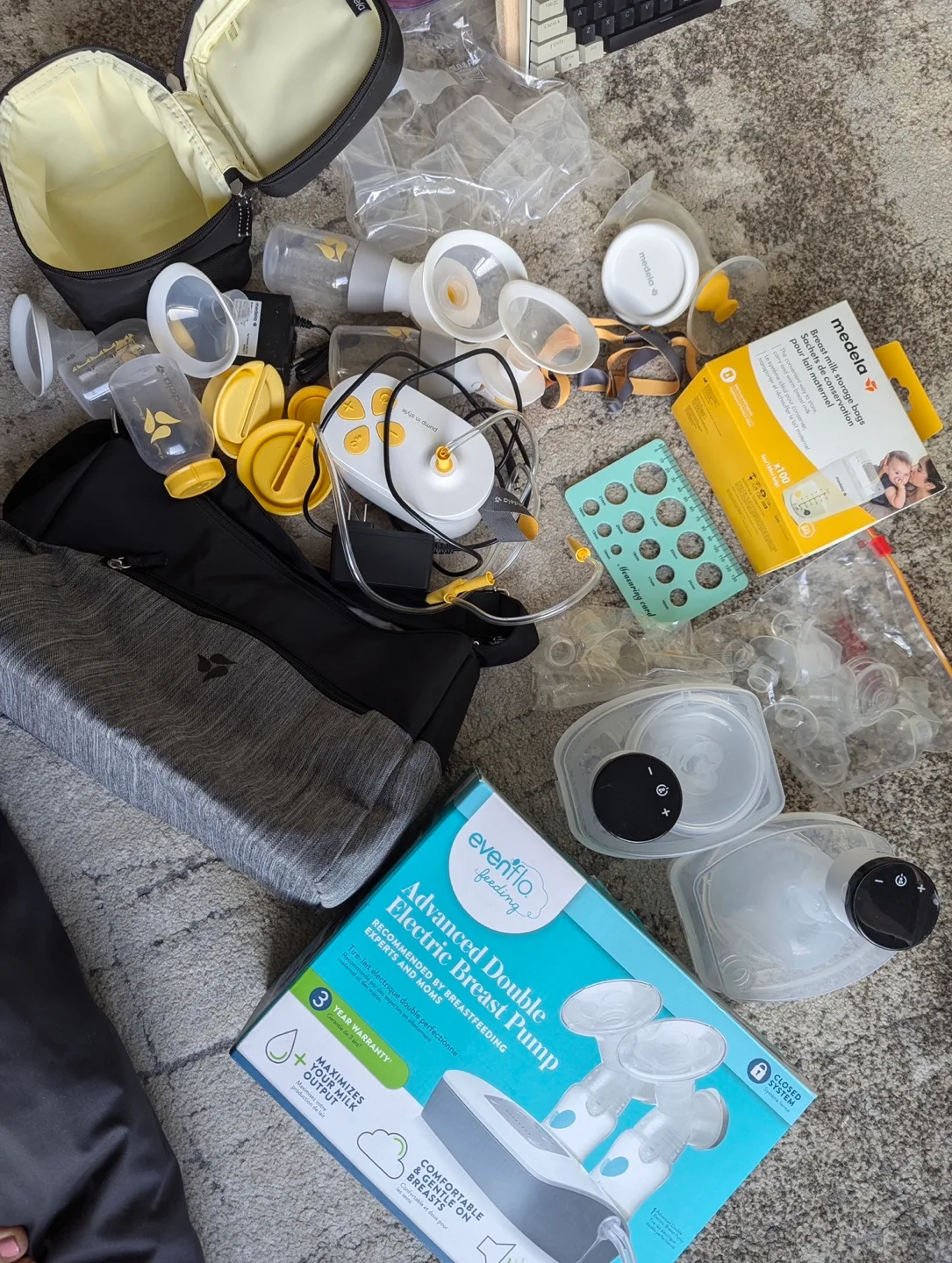 Milk pumps image indicator(8)