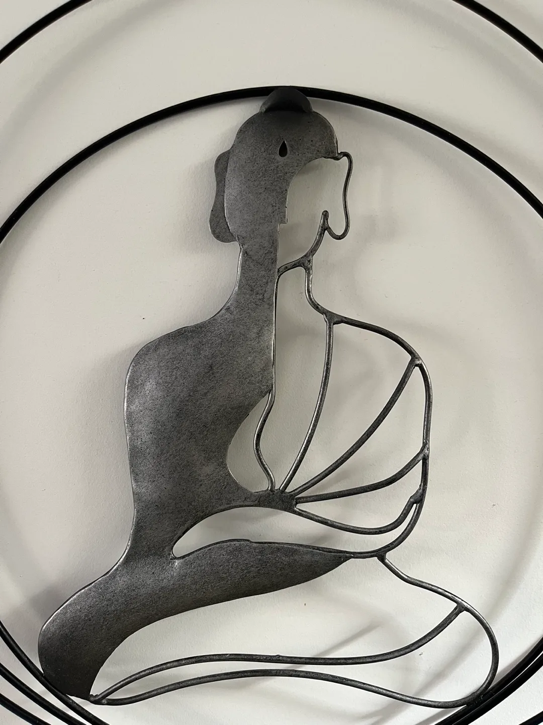 Metal Buddha Wall Hanging image indicator(2)