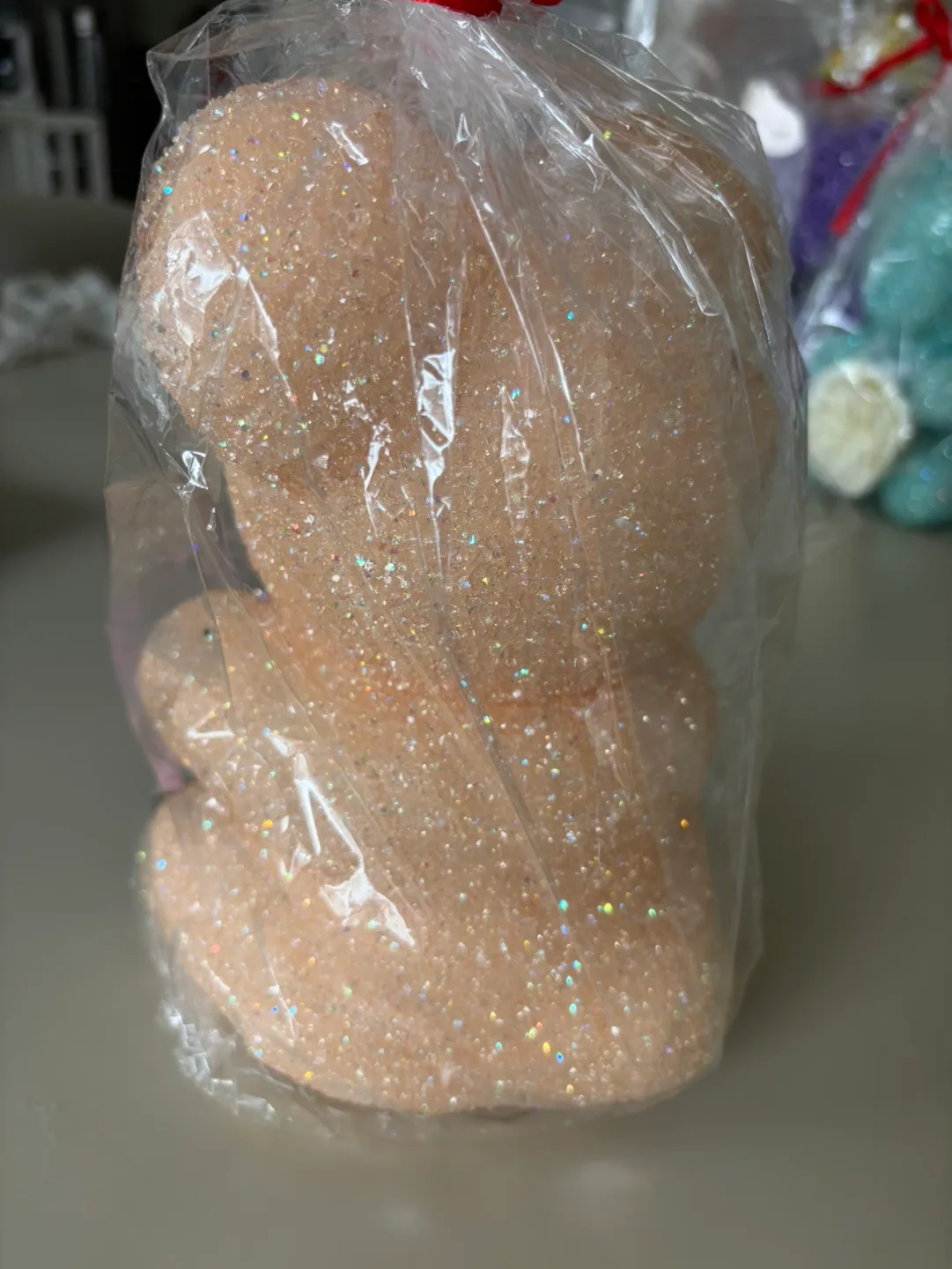 Valentine’s Gift Luxury Teddy Bear Crystal Sparkle with Rose image indicator(6)